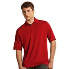 Men's Antigua Pique Performance Golf Polo, Size: Xxl, Dark Red