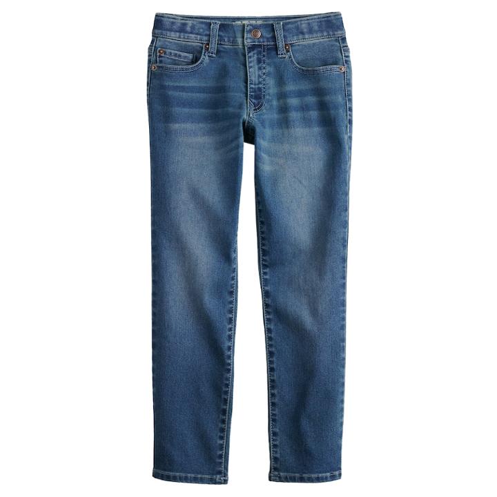 Boys 8-20 Lazer Slim-fit Jeans, Size: 14, Med Blue