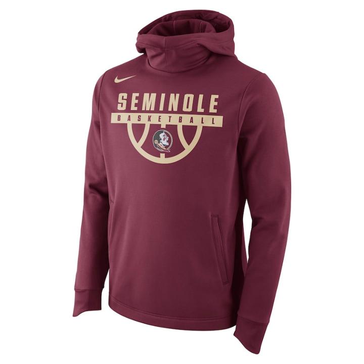 Men's Nike Florida State Seminoles Elite Pullover Hoodie, Size: Small, Dark Red