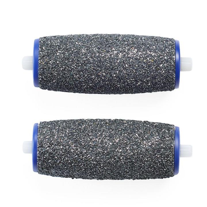 Amope Pedi Perfect With Diamond Crystals Extra Coarse Foot File Refill Roller Heads, Multicolor