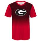 Boys 8-20 Georgia Bulldogs Bitmapped Dri-tek Tee, Size: Xl 18-20, Red