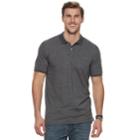 Big & Tall Sonoma Goods For Life&trade; Flexwear Modern-fit Stretch Pique Polo, Men's, Size: 3xl Tall, Med Grey