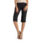 Women's Lee Middleton Skimmer Capris, Size: 16 Avg/reg, Black