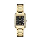 Seiko Women's Diamond Accent Stainless Steel Solar Watch - Sup406, Size: Small, Gold