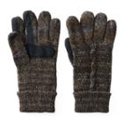 Women's Isotoner Glimmer Marled Tech Gloves, Black