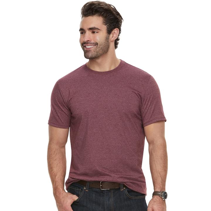 Big & Tall Sonoma Goods For Life™ Flexwear Tee, Men's, Size: Xl Tall, Red