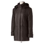 Excelled Nappa Leather Parka, Women's, Size: Xl, Brown