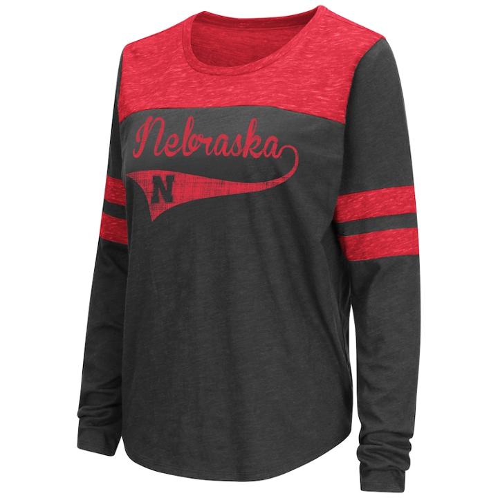 Women's Nebraska Cornhuskers My Way Tee, Size: Small, Black