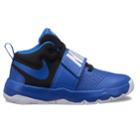 Nike Team Hustle D8 Grade School Kids' Sneakers, Size: 4, Dark Blue