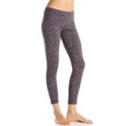 Women's Marika Glacier Jacquard Workout Leggings, Size: Small, Dark Grey