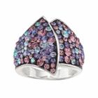 Confetti Purple Crystal Ring, Women's, Size: 8