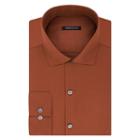 Men's Van Heusen Slim-fit Lux Sateen No-iron Dress Shirt, Size: 15.5-34/35, Dark Brown