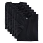 Men's Jockey 6-pack Staynew Crewneck Tees, Size: Xxl, Black