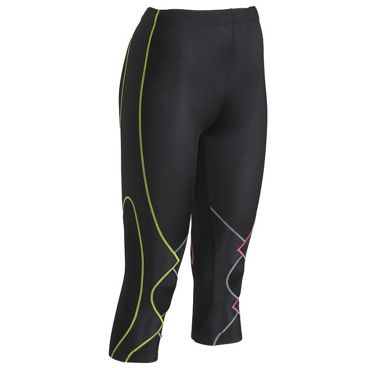 Women's Cw-x Expert Coolmax Compression Capri Running Tights, Size: Small, Ovrfl Oth