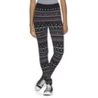 Juniors' Pink Republic Fleece-lined Leggings, Girl's, Size: Large, Ovrfl Oth