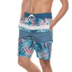 Men's Sonoma Goods For Life&trade; Flexwear Swim Trunks, Size: Medium, Blue (navy)