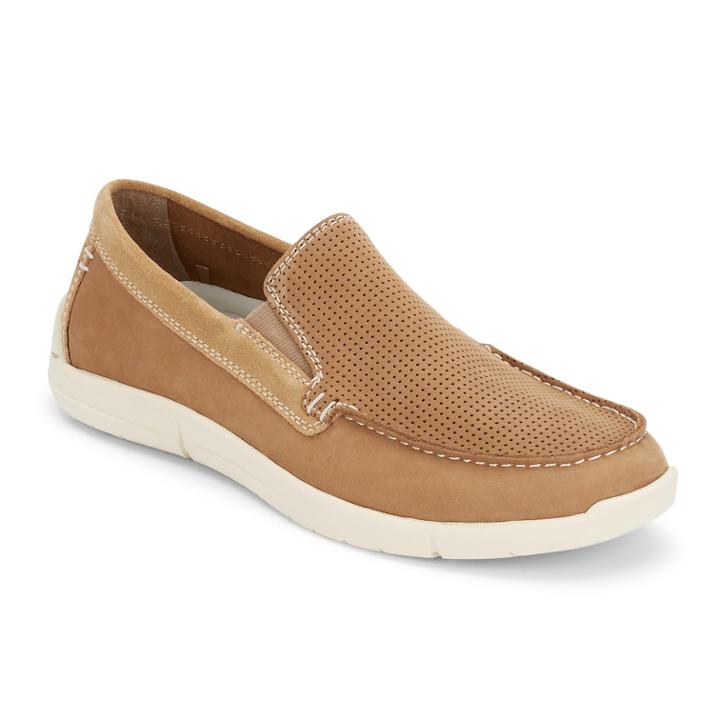Dockers Alcove Men's Water Resistant Loafers, Size: Medium (13), Med Brown