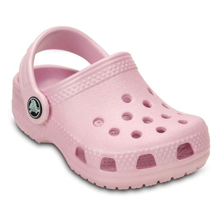 Crocs Littles Baby / Toddlers' Clogs, Toddler Unisex, Size: 2-3t, Pink
