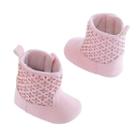 Oshkosh B'gosh&reg; Baby Girl Perforated Boot Crib Shoes, Size: Newborn, Pink