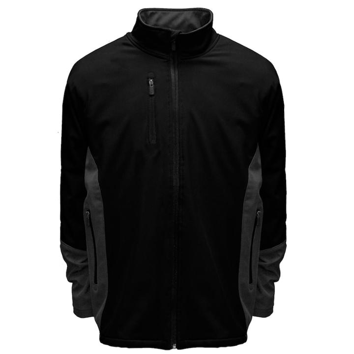 Men's Franchise Club Apex Colorblock Softshell Jacket, Size: Medium, Black