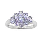 Sterling Silver Tanzanite Ring, Women's, Size: 7, Purple