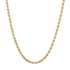 Everlasting Gold 14k Gold Rope Chain Necklace, Women's, Size: 22, Yellow