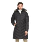 Women's Columbia Icy Heights Hooded Down Puffer Jacket, Size: Medium, Grey (charcoal)