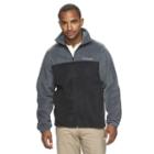 Big & Tall Columbia Flattop Ridge Fleece Jacket, Men's, Size: Xxl Tall, Grey (charcoal)