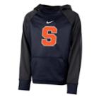 Boys 8-20 Nike Syracuse Orange Therma-fit Colorblock Hoodie, Size: L 14-16, Blue (navy)