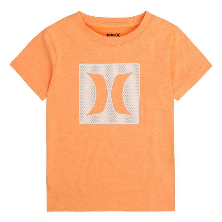 Boys 8-20 Hurley Logo Mesh Tee, Boy's, Size: Medium, Orange Oth