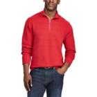 Big & Tall Chaps Regular-fit Reversible Quarter-zip Mockneck Pullover, Men's, Size: Xxl Tall, Red