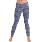 Soybu, Women's Allegro Printed Yoga Leggings, Size: Xl, Med Purple