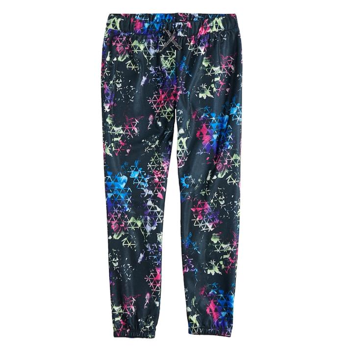 Girls 7-16 & Plus Size So&reg; Microfleece Jogger Leggings, Size: 14, Oxford