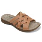 Eastland Hazel Women's Strappy Slide Sandals, Size: Medium (11), Med Brown