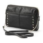 Apt. 9&reg; Olivia Studded Crossbody Handbag, Women's, Black