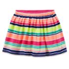 Girls 4-8 Carter's Printed Skort, Size: 6-6x, Multi Stripe