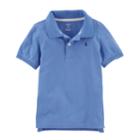 Boys 4-8 Carter's Solid Pastel Polo Shirt, Size: 4/5, Med Purple