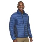 Men's Columbia Elm Ridge Hybrid Puffer Jacket, Size: Xl, Light Blue