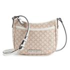 Dana Buchman Maple Jacquard Crossbody Bag, Women's, Med Beige
