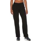 Women's Tek Gear&reg; Microfleece Lounge Pants, Size: Large, Black