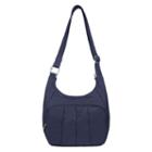 Travelon Anti-theft Classic Pleated Hobo Bag, Adult Unisex, Blue