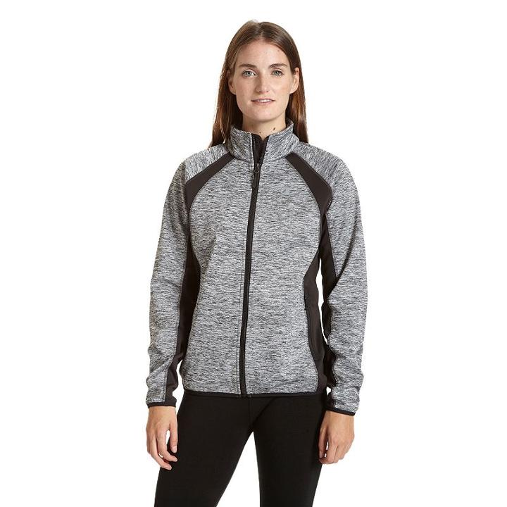 Women's Champion Softshell Jacket, Size: Small, Grey