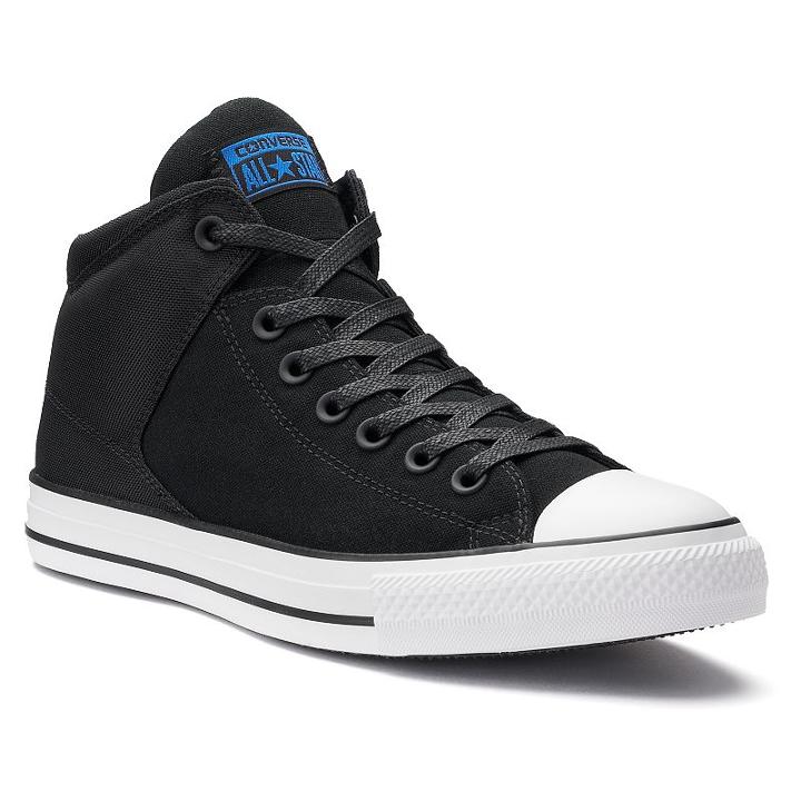 Adult Converse Chuck Taylor All Star High Street Sneakers, Size: M10w12, Black