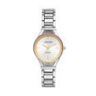 Armitron Women's Diamond Watch - 75/5334svtt, Size: Small, Silver