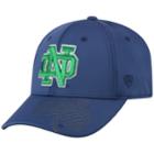 Adult Top Of The World Notre Dame Fighting Irish Pitted Memory-fit Cap, Men's, Blue (navy)