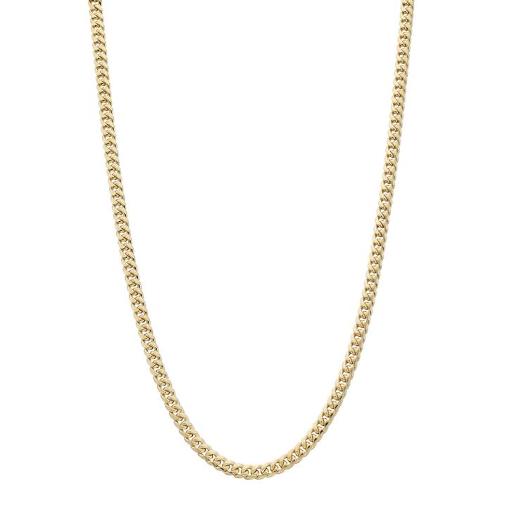 Men's 10k Gold Curb Chain - 24 In, Size: 24