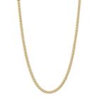 Men's 10k Gold Curb Chain - 24 In, Size: 24