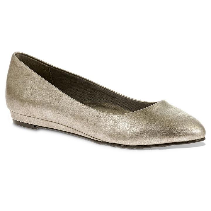 Soft Style By Hush Puppies Darlene Women's Skimmer Flats, Size: Medium (6), Dark Grey