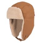 Men's Levi's&reg; Waxed Canvas Sherpa-lined Trapper Hat, Size: S/m, Dark Beige