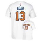 Men's Adidas New York Knicks Joakim Noah Player Tee, Size: Xxl, White